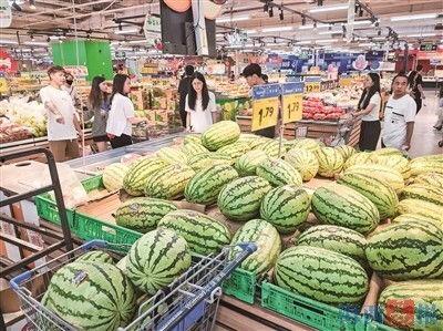 去超市买瓜吃,超市寻瓜之旅