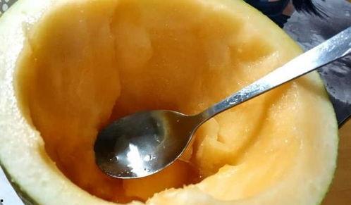 吃哈密瓜小勺子,小勺子带来的味蕾盛宴